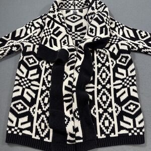 SWEATER CARDIGAN Old Navy‎   WOMENS SMALL OPEN FRONT Tribal Aztec Southwest